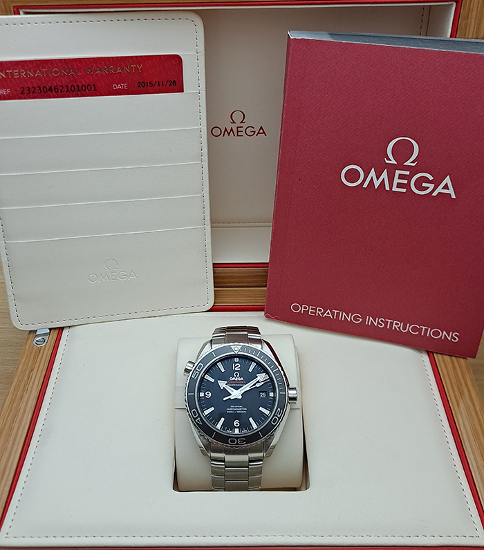 XL Omega Seamaster Planet Ocean Co-Axial Wristwatch Ref. 232.30.46.21.01.001